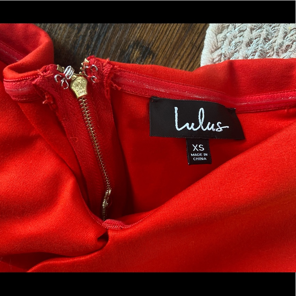 Lulu’s, XS, red dress - Picture 7 of 7